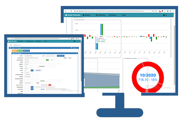 Sistema ERP Gestão Financeira